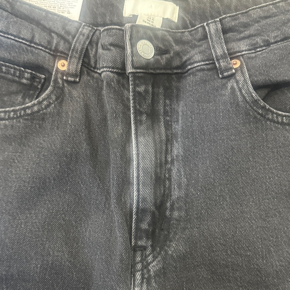 H&M Dark Gray Flare & Wide Leg Jeans - Picture 7 of 7